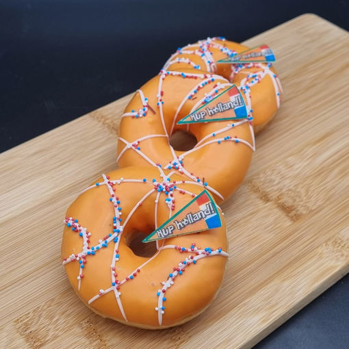 Afbeelding van Oranje donut