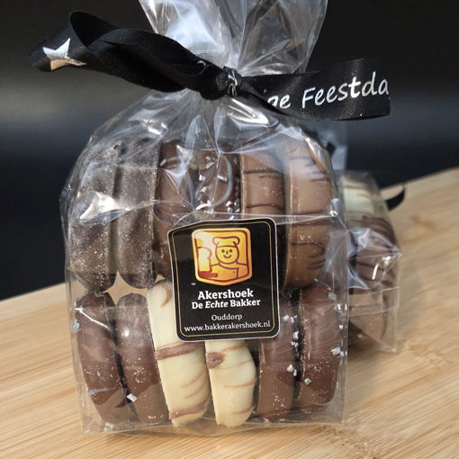 Afbeelding van Zakje bonbon kransjes 200 gram