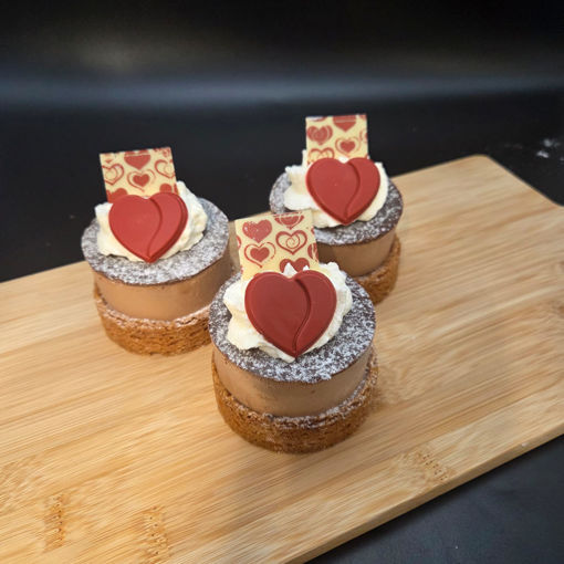 Afbeelding van Chocolade gebakje liefde