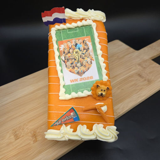 Afbeelding van Oranje marsepein schnitte