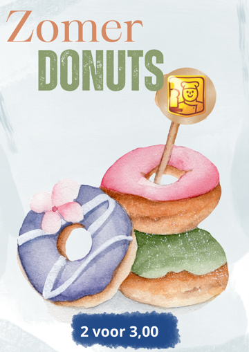 Afbeelding van Actie 2 Donuts 3,00